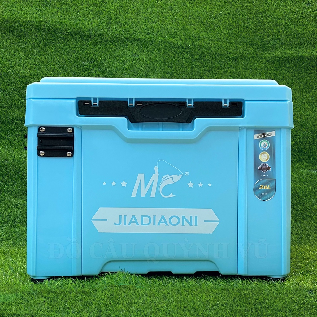 Thùng câu cá, thùng ngồi câu đài siêu nhẹ, chịu tải cao MC jiadiaoni