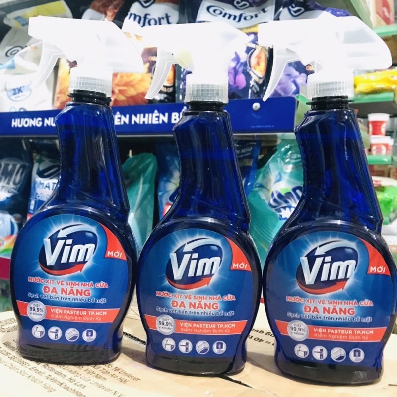 Nước Xịt Vệ Sinh Nhà Cửa Đa Năng Vim 500ml