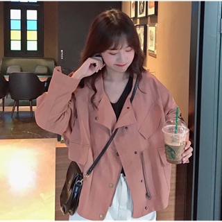 Áo khoác kaki style korea