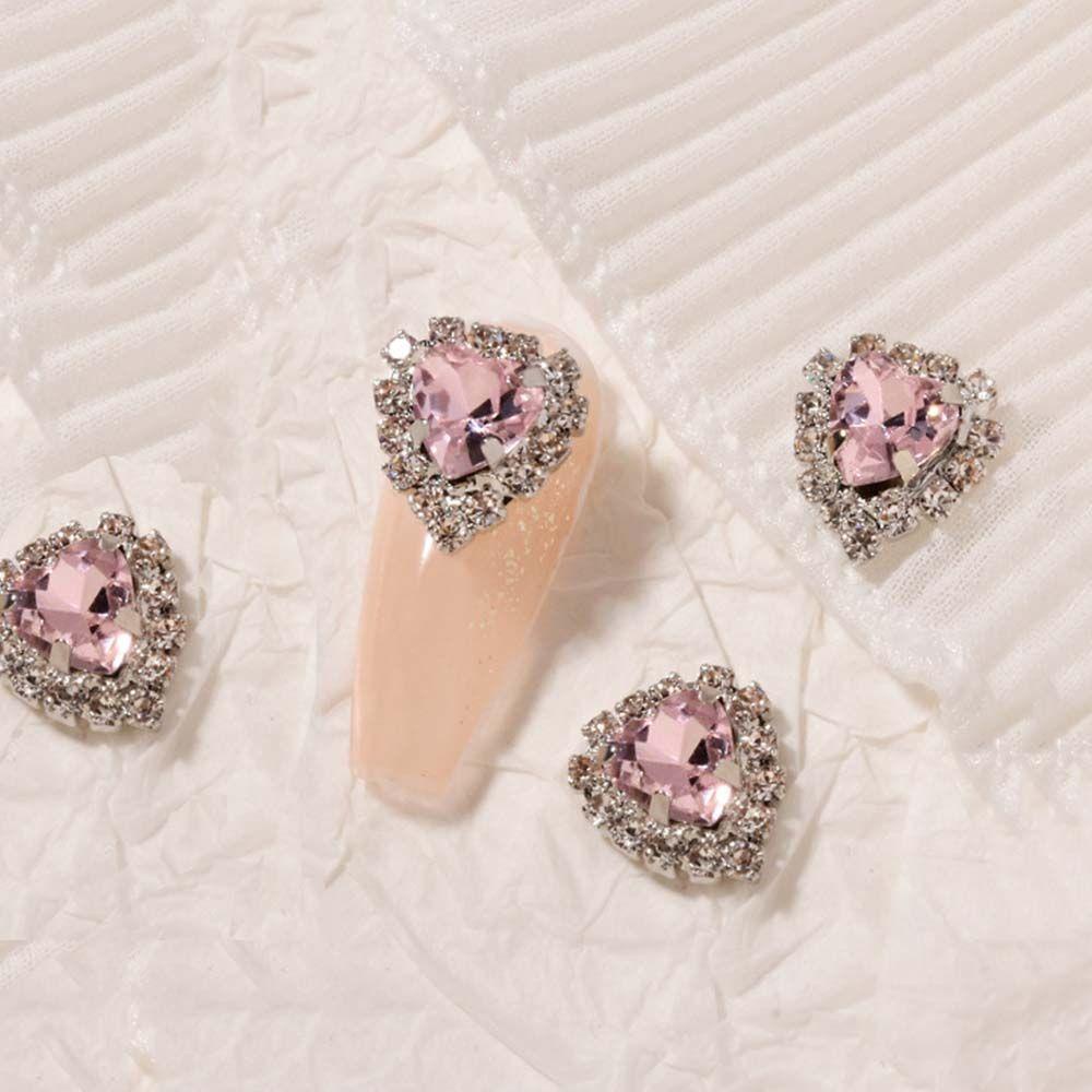 QQMALL Đá 3D Trang Trí Móng Tay Sang Trọng