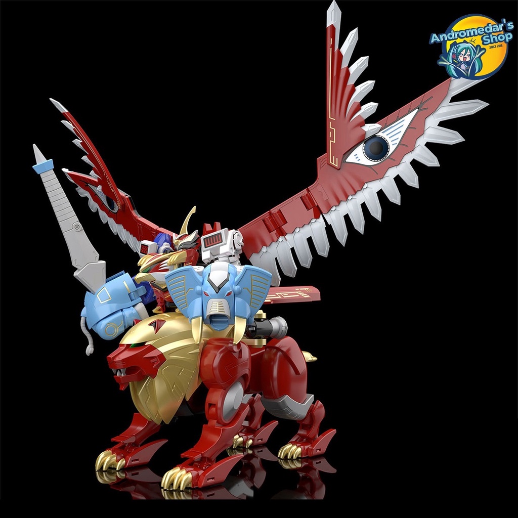 Mô hình lắp ráp SMP Shokugan Modeling Project Gaoranger Gaolion & Gaoelephant