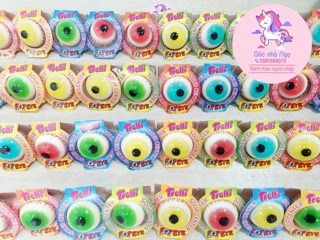 Kẹo dẻo Trolli con mắt và Trái đất