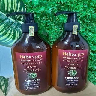  Cặp Dầu Gội Xả Hebe.s Pro