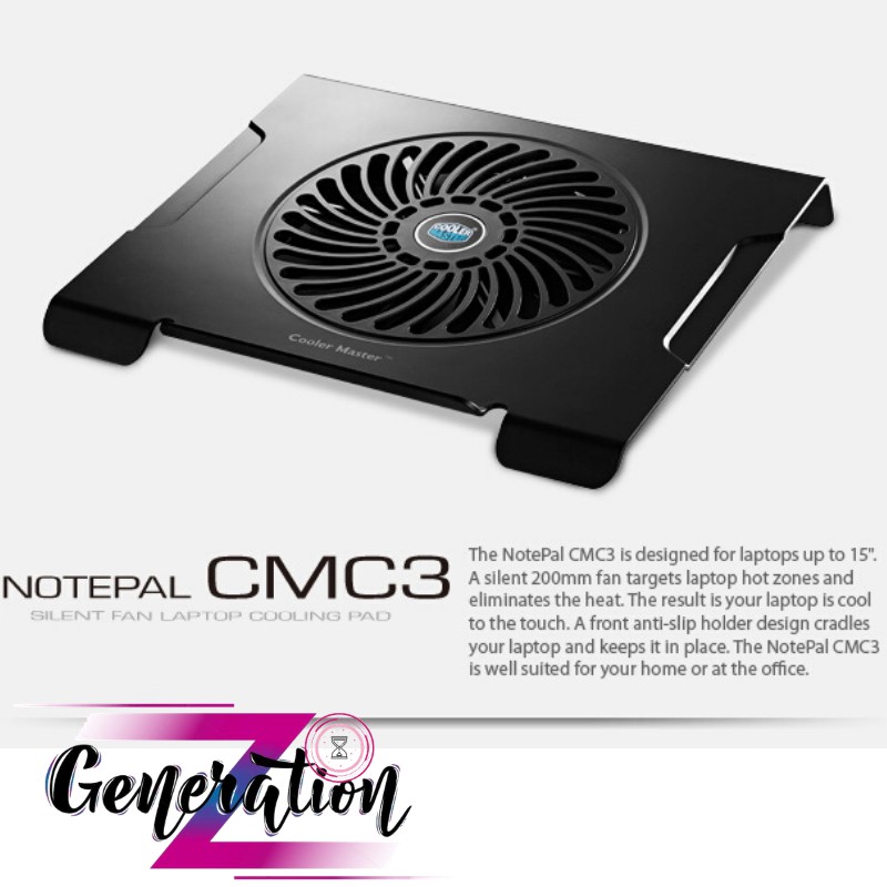 Đế tản nhiệt Laptop Cooler Master NOTEPAL CMC3