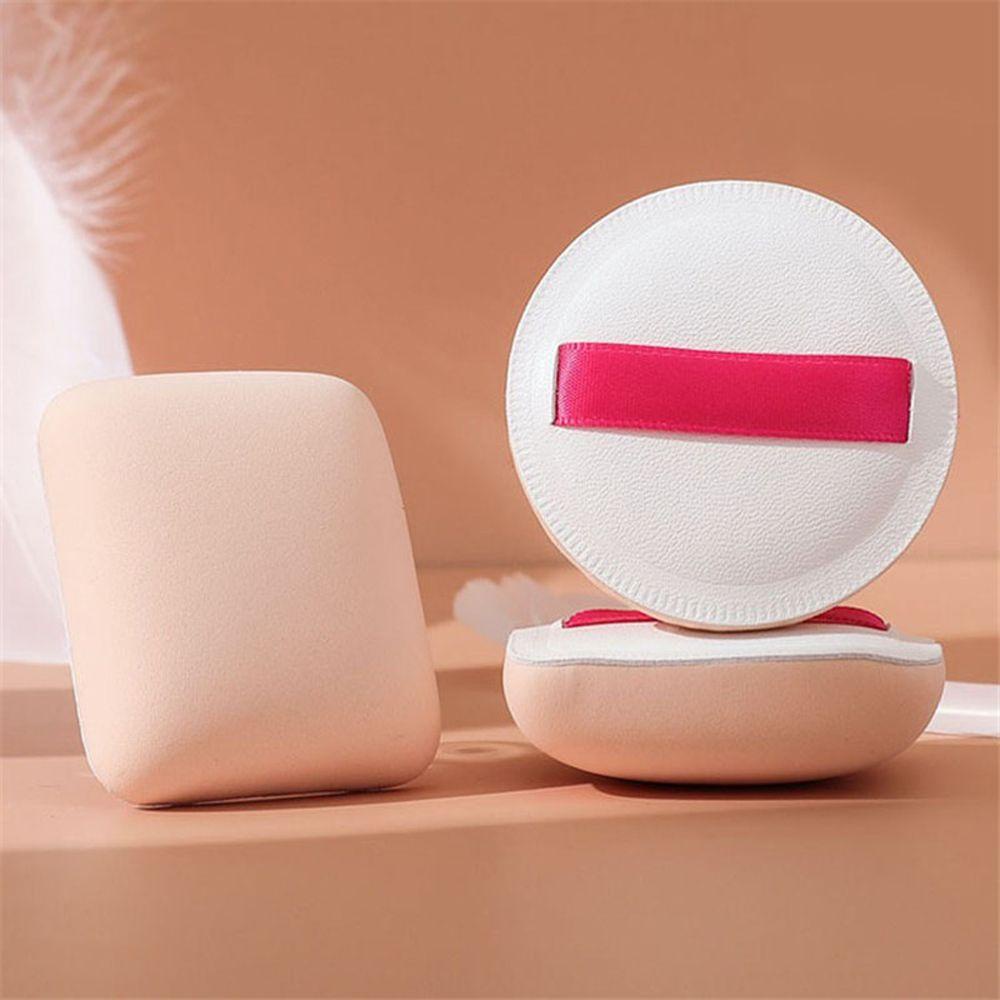 Mút Trang Điểm Cotton Hình Tam Giác / Tròn / Trái Tim Đa Ứng Dụng Cho Nữ