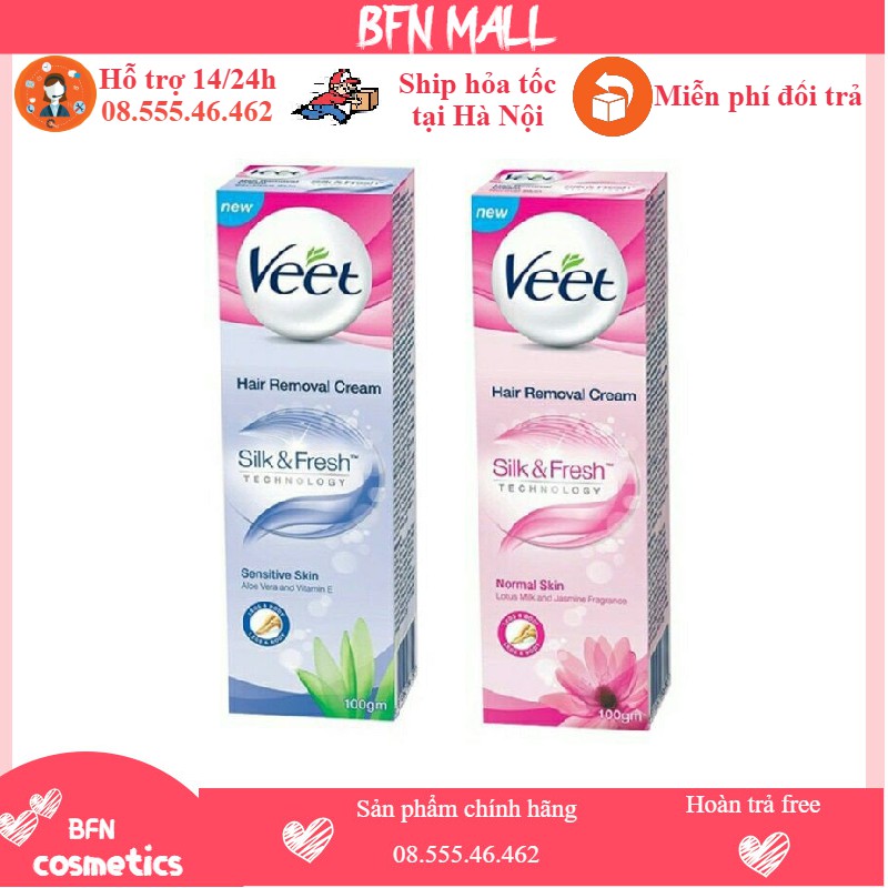 Kem tẩy lông veet 100ml hiệu quả và an toàn cho da