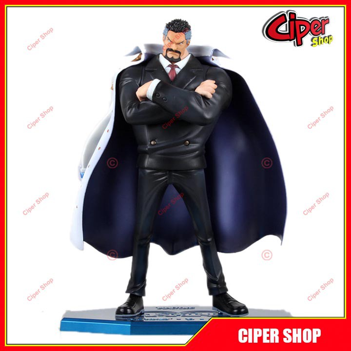 Mô hình Phó Đô Đốc Garp POP EX Đen - Figure Action Garp POP EX Black - One Piece