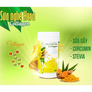 Sữa Nghệ Hera Collagen [Chính Hãng] Đẹp Da, Đẹp Dáng - hàng sẵn giao nhanh
