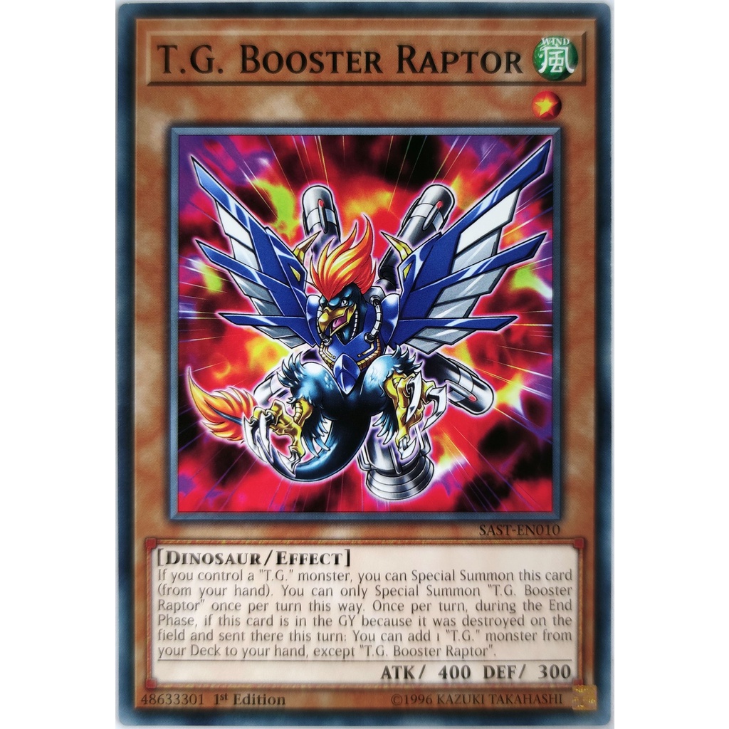 [Thẻ Yugioh] T.G. Booster Raptor |EN| Common