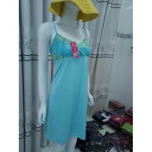 ĐẦM NGỦ THUN LẠNH HAI DÂY PHỐI REN CUP NGỰC SEXY Size từ 40kg - 75kg | BigBuy360 - bigbuy360.vn