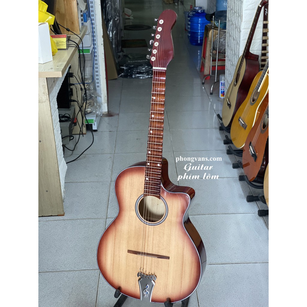 Đàn guitar vọng cổ thùng phím lõm