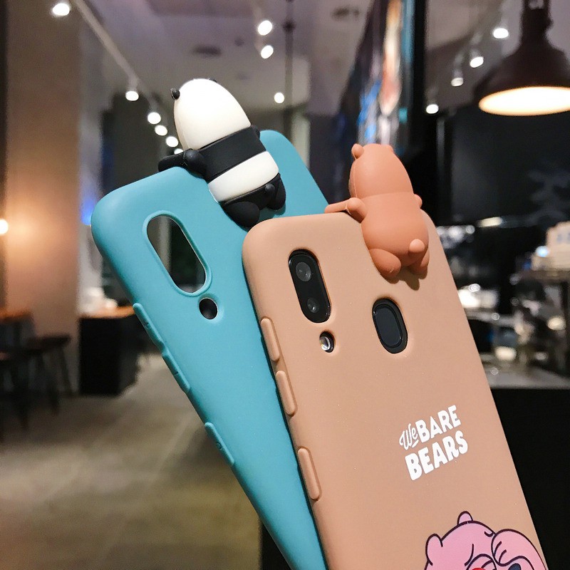 Ốp điện thoại TPU mềm in hình We Bare Bears Cartoon WBB Printed cho Samsung A10S A20S A21s A30S A50S A50 A30 A20 A11 A31 A51 M30S M21 | HSN 10-12