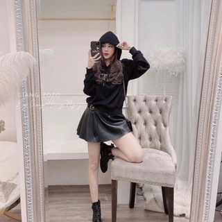 Áo hoodie cotton mũ