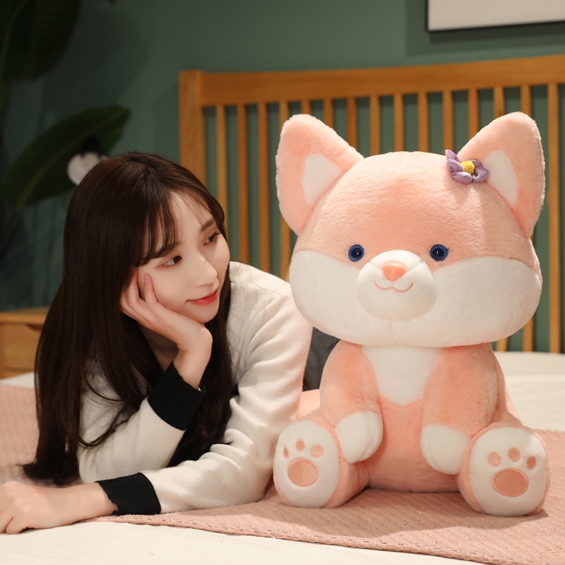 1 Chú Cáo Nhồi Bông 25/50cm Dễ Thương Cho Bé