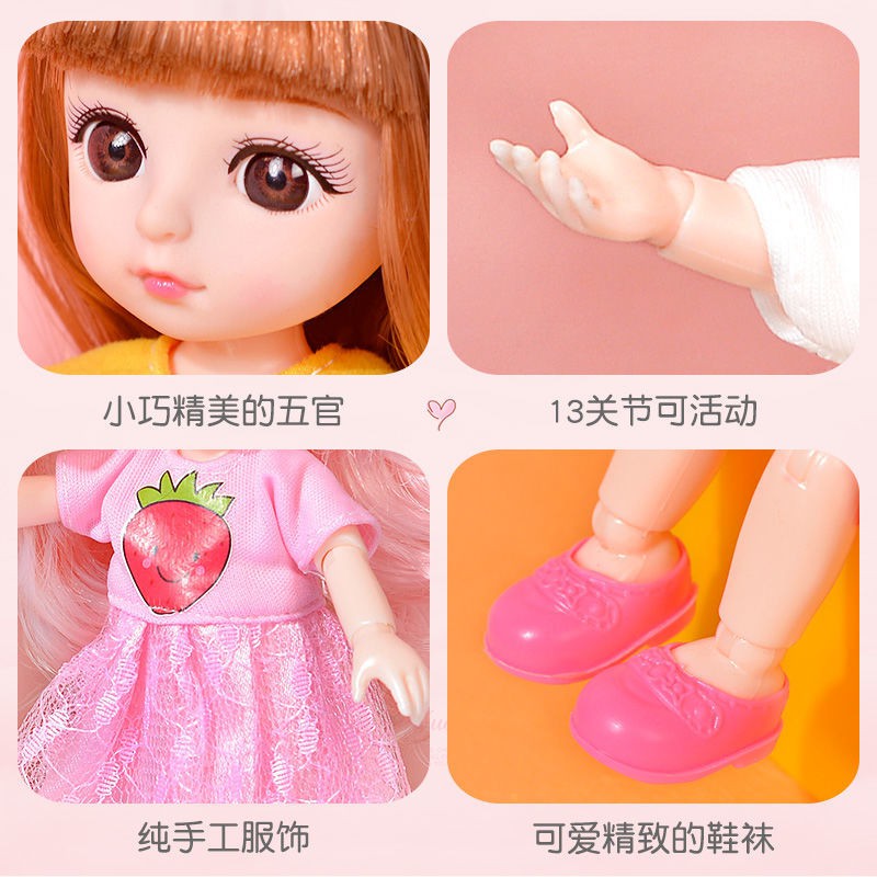 Búp bê Barbie 17cm được chia bối rối và hóa trang cho em bé khỏa thân Trải nghiệm nguồn hàng từ các gian hàng,