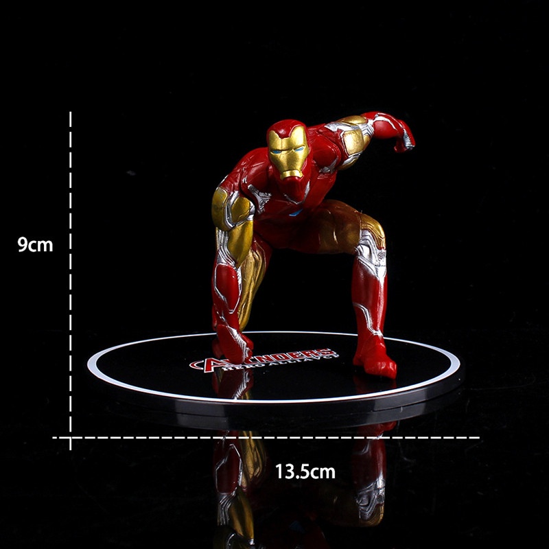 The avengers figures pvc venom spider man captain america bức tượng nhỏ đồ trang trí cho búp bê đồ chơi mô hình cho món quà bé trai