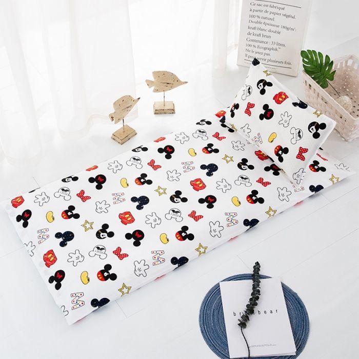 Vỏ nệm trẻ em 100% cotton có thể tháo rời và giặt được / cộng với bằng nhung dành cho kích thước đầy đủ