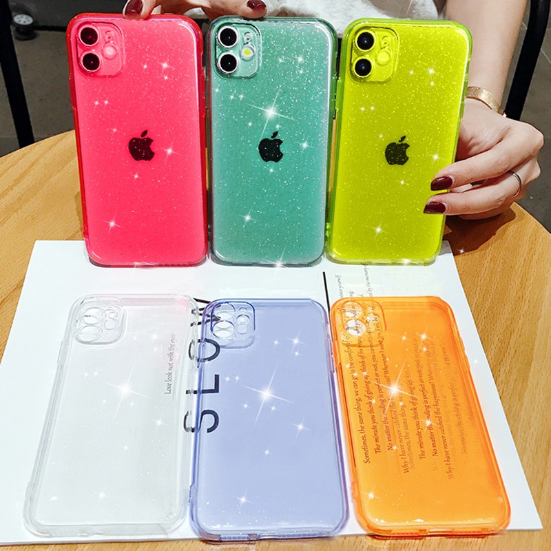 Ốp điện thoại TPU mềm màu trơn trong mờ cho iPhone 11 / Pro / Max | WebRaoVat - webraovat.net.vn