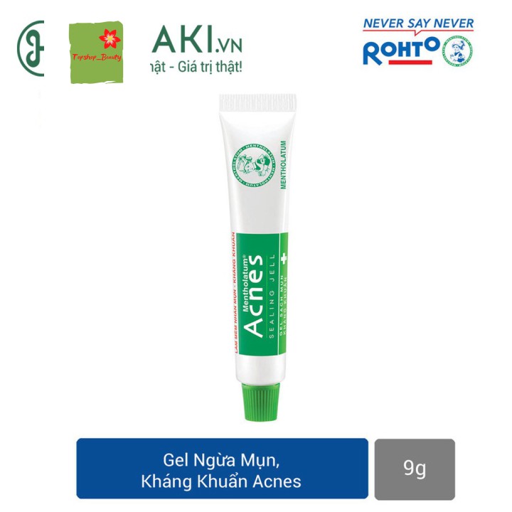 [Mã giảm giá sỉ mỹ phẩm chính hãng] Gel Hỗ Trợ Ngừa Mụn, Giảm Khuẩn Acnes Sealing Jell