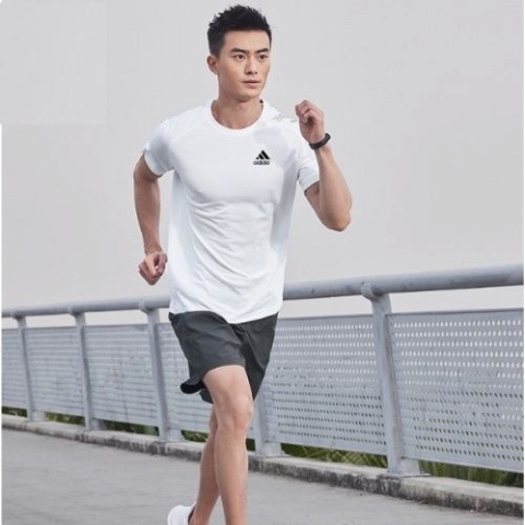 Big Sale Áo Thể Thao NamBIG SIZE Thun Lạnh Cổ Tròn Cộc Tay Co Giãn 4 Chiêu Hàng VNXK - Petals_store