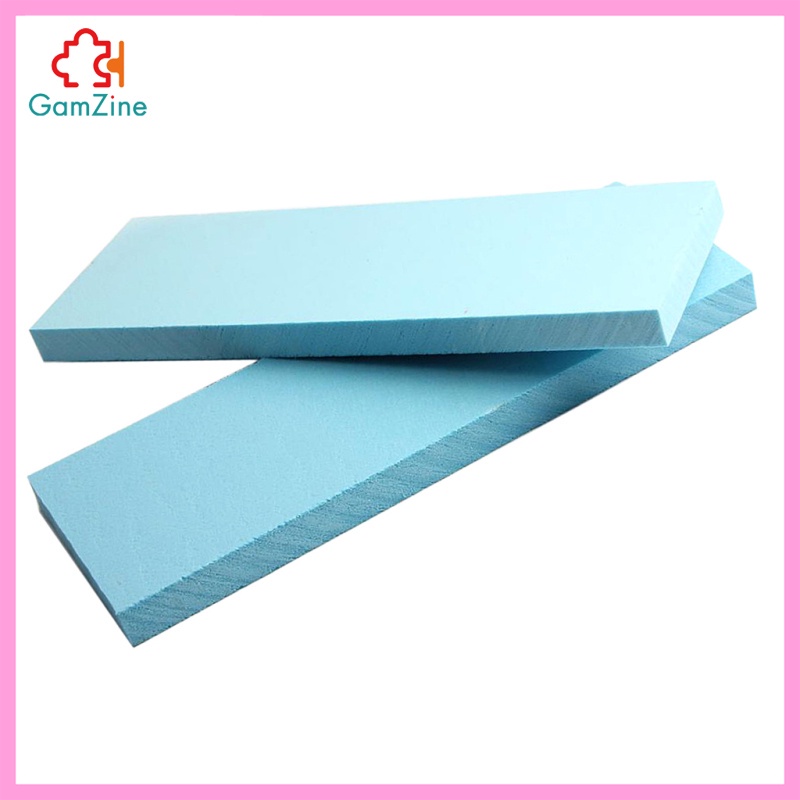 Set 5 miếng xốp polystyrene màu xanh dương làm đồ thủ công