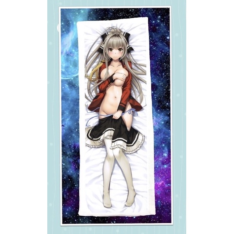 Gối ôm anime  dài Amagi Brilliant Park 40cm x 1m/ dakimakura amagi brilliant