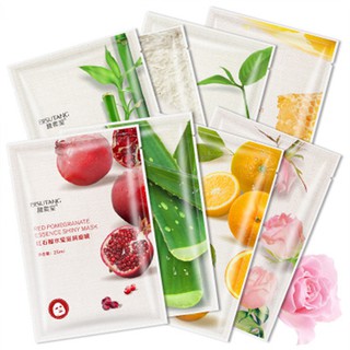 Combo 10 mặt nạ trái cây, thực vật chăm sóc da mặt,kiểm soát dầu,mụn đầu đen BISUTANG