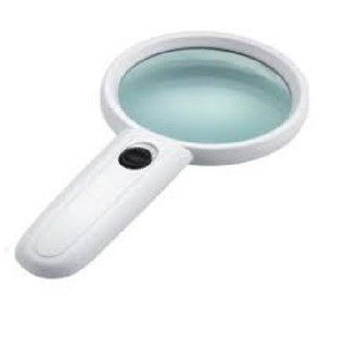 Kính lúp cầm tay cao cấp có 12 đèn LED phóng đại 30 lần (30x)