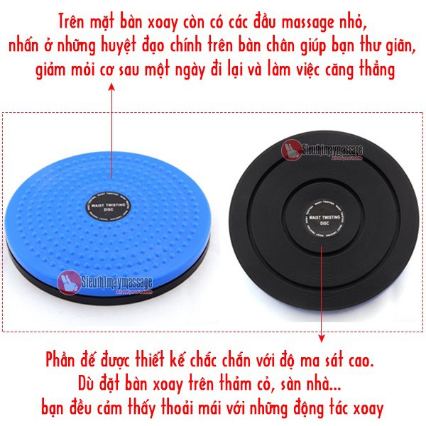 XOAY EO HÌNH BÀN CHÂN-[ Bảo hành 3Tháng]