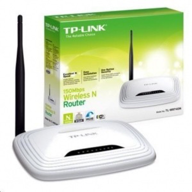 Bộ Phát Wifi TPLINK 740N , Tenda W311r 1 râu tốc độ 150Mbps - Wifi tplink 740N hàng chính hãng (2ND)