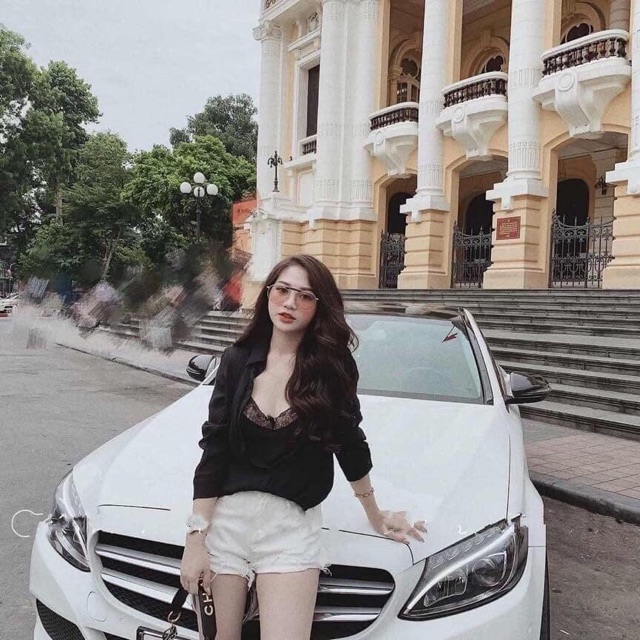 Áo sơ mi kèm 2 dây ren