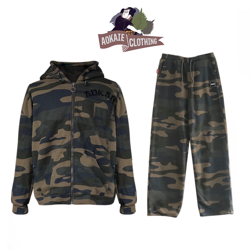 SET NỈ QUẦN VÀ ÁO HOODIE - ẨN