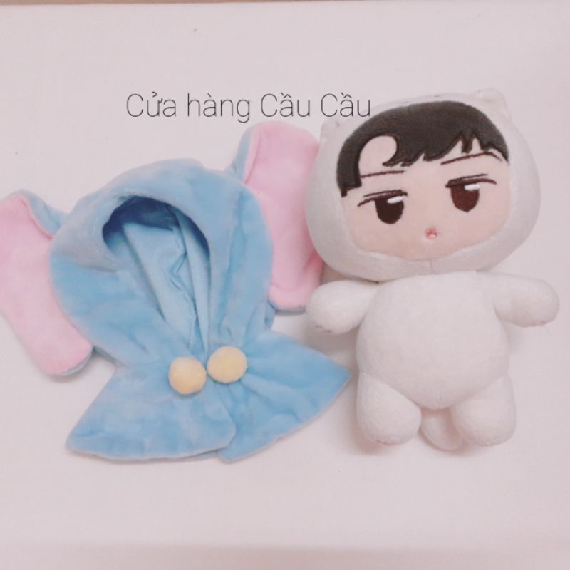Gấu bông doll EXO Sehun Hun Artic Fox Hunie 15cm có sẵn 73