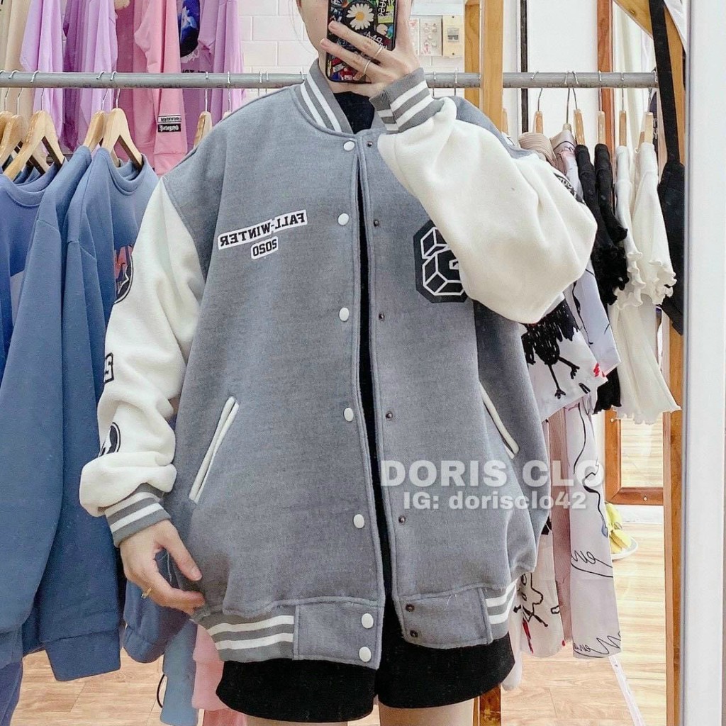 Áo khoác nỉ Bomber CS Phong cách Unisex Áo chống nắng thời trang - VinP Fashion | BigBuy360 - bigbuy360.vn
