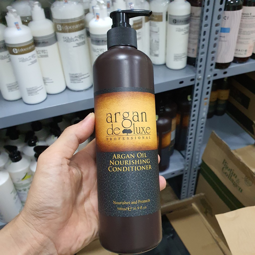 Dầu Gội  DELUXE keratin complex kiềm dầu siêu phục hồi mềm mượt chống rụng tóc hương thơm nước hoa cặp 500ml -1000ml