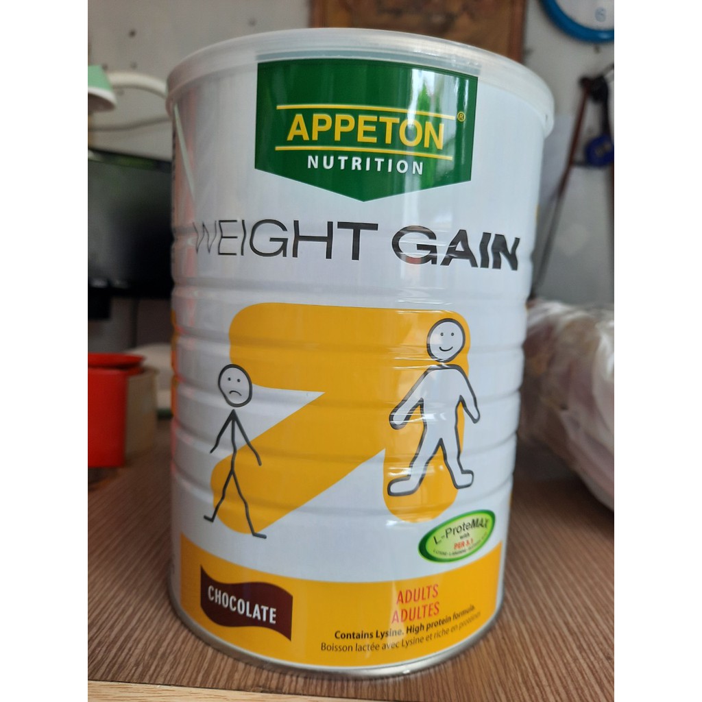 Sữa dành cho người gầy Appeton Weight Gain hop 450g/900g