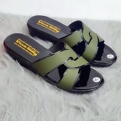 DÉP QUAI XOẮN HÌNH CHỮ H VÀ QUAI NGỌC HOA SIÊU NHẸ 3CM