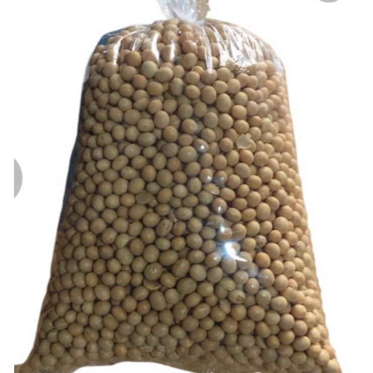 Đậu nành khô sạch nguyên hạt cả vỏ  gói 1kg