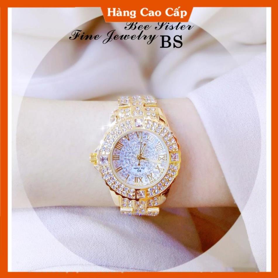 Đồng hồ nữ BS BEE SISTER EBILA Đính đá siêu đẹp + Tặng Hộp & Pin | BigBuy360 - bigbuy360.vn