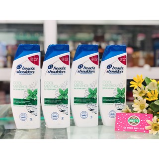Dầu gội đầu head & shoulders mát lạnh bạc hà 350ml