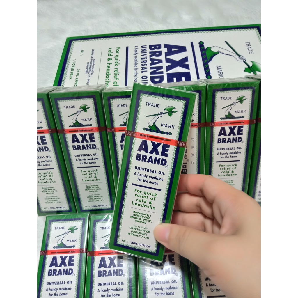Dầu Gió Trắng Hiệu Cây Búa AXE Brand
