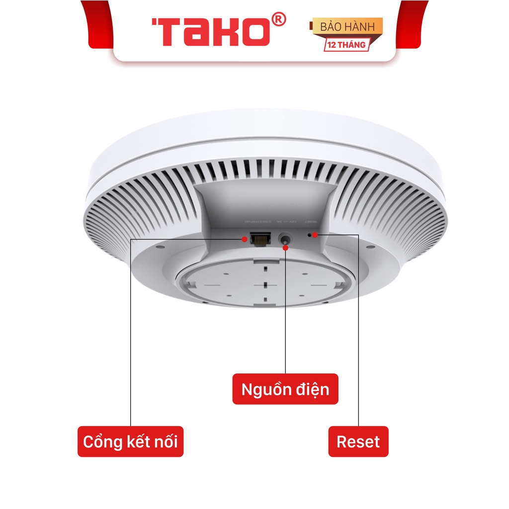 Bộ phát wifi không dây TPLink EAP620 HD băng tần kép AX1800. Chính hãng, BH 24 tháng