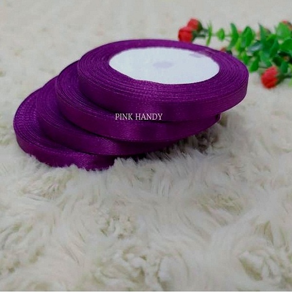 [Giá rẻ] Ruy băng vải lụa Satin 0.5cm giá rẻ nhiều màu làm nơ, gói quà, trang trí decor làm phụ kiện handmade Pinky Shop