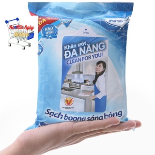 Khăn ướt đa năng nano 30 tờ