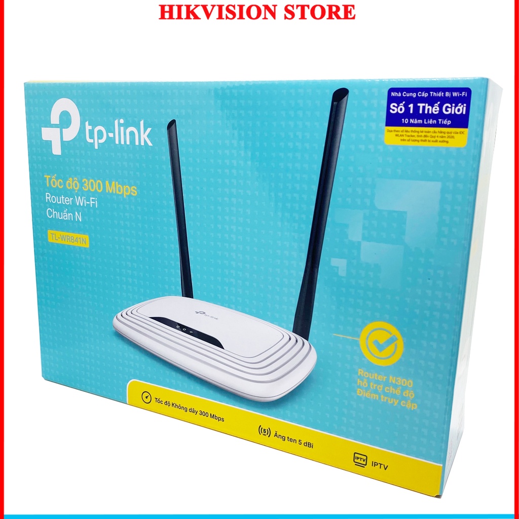 Bộ phát wifi TPLink 841N - Chính Hãng Bảo Hành 24 tháng
