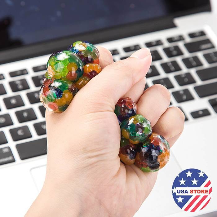 Đồ Chơi Bóng Bóp Tay Giảm Stress Thú Vị - Bộ Sản Phẩm Đồ Bóp Giảm Stress