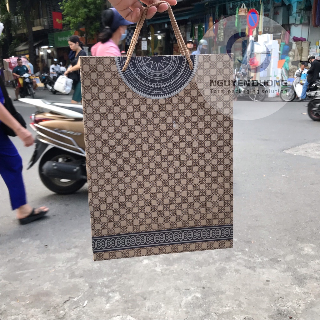 Set 10 Chiếc Túi giấy Kraft đựng quà (Inbox chọn màu)