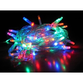 Dây đèn chớp 4m trang trí sự kiện, nhà đón Tết, Noel nhiều màu
