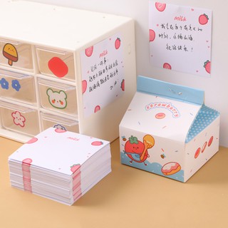 Girl's Heart Boxed Non-sticky Post-it Notes