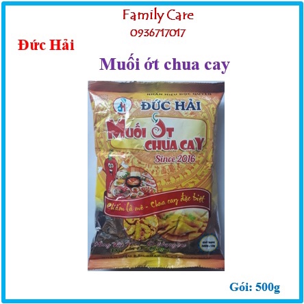 1kg Muối bột canh chua cay Đức Hải- chấm hoa quả, thịt...